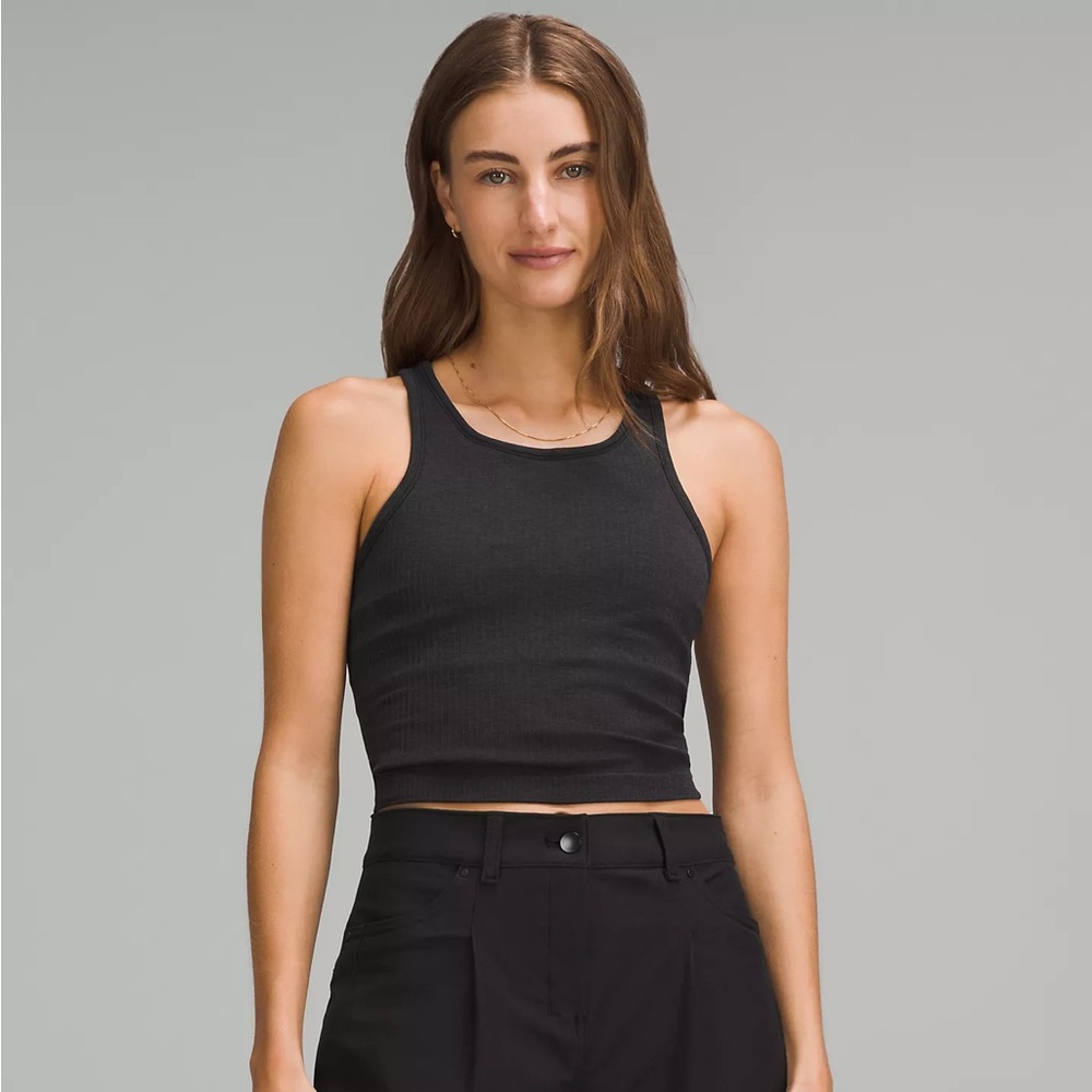 Lululemon Ebb to Street Cropped Racerback Tank Top
Light Support, B/C Cup